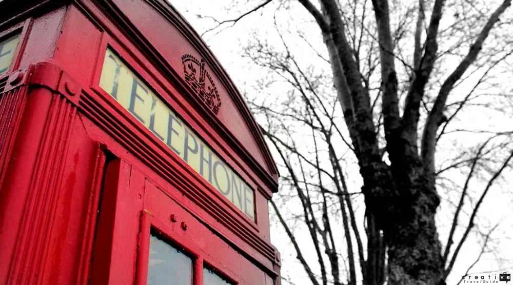 Red Telephone Box in England Free things to do in London
