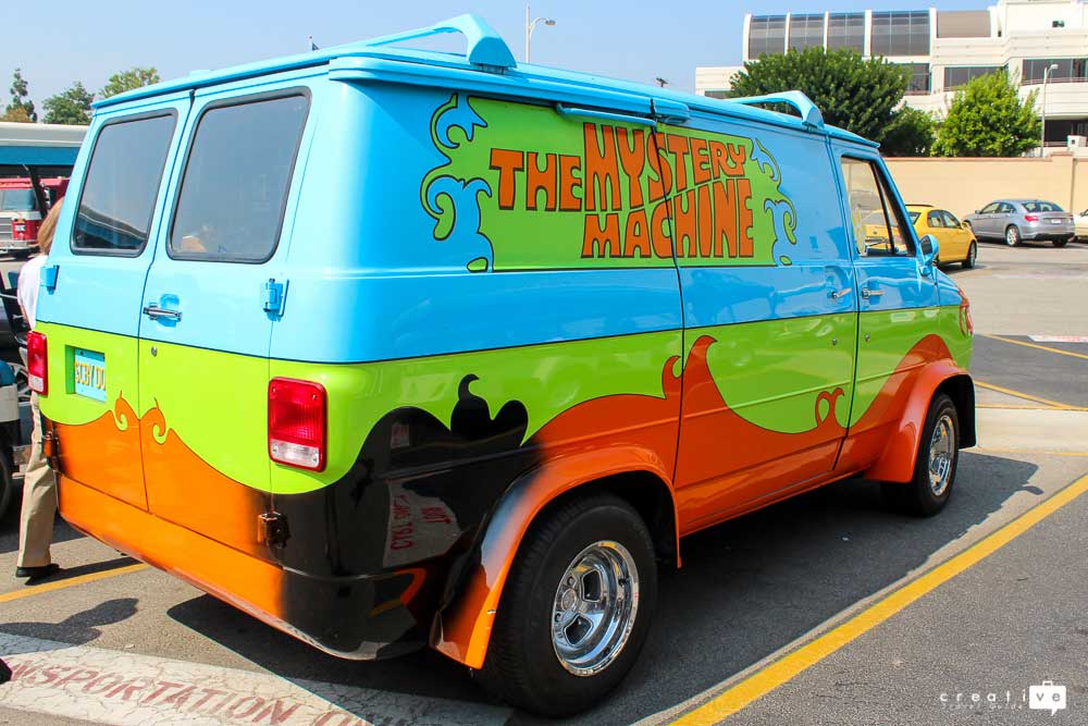 Scooby Doo Van warner brothers studio tour