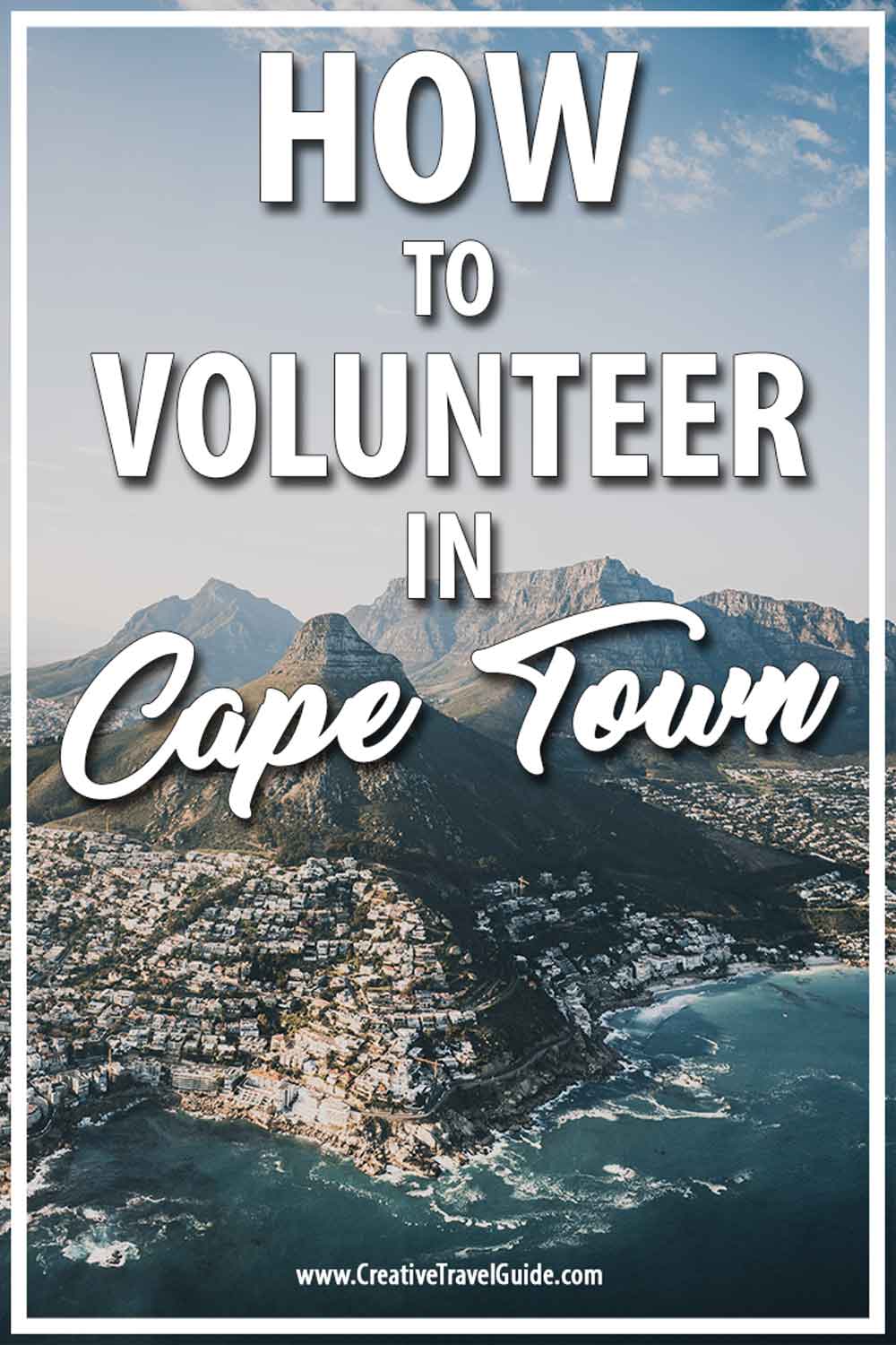 volunteering in Cape Town