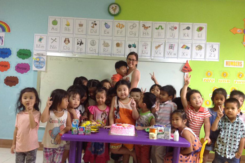 Teaching in Cambodia