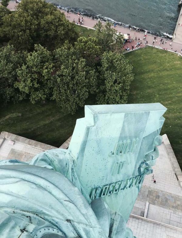 CLIMBING THE STATUE OF LIBERTY CROWN • Creative Travel Guide