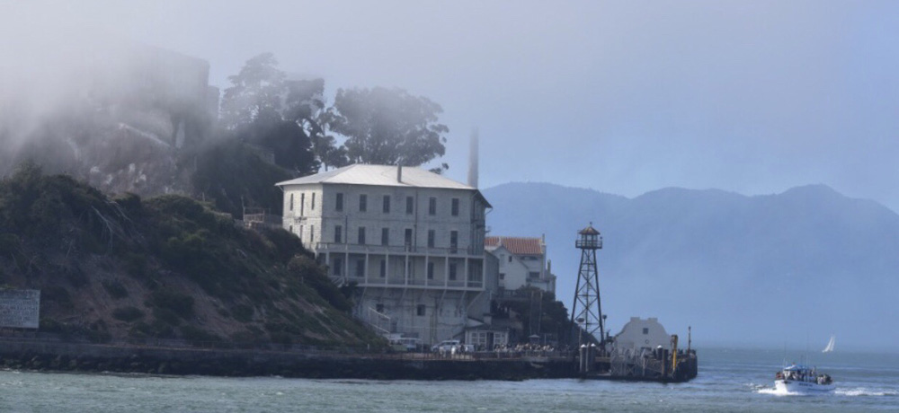 Alcatraz Prison and Island in San Francisco