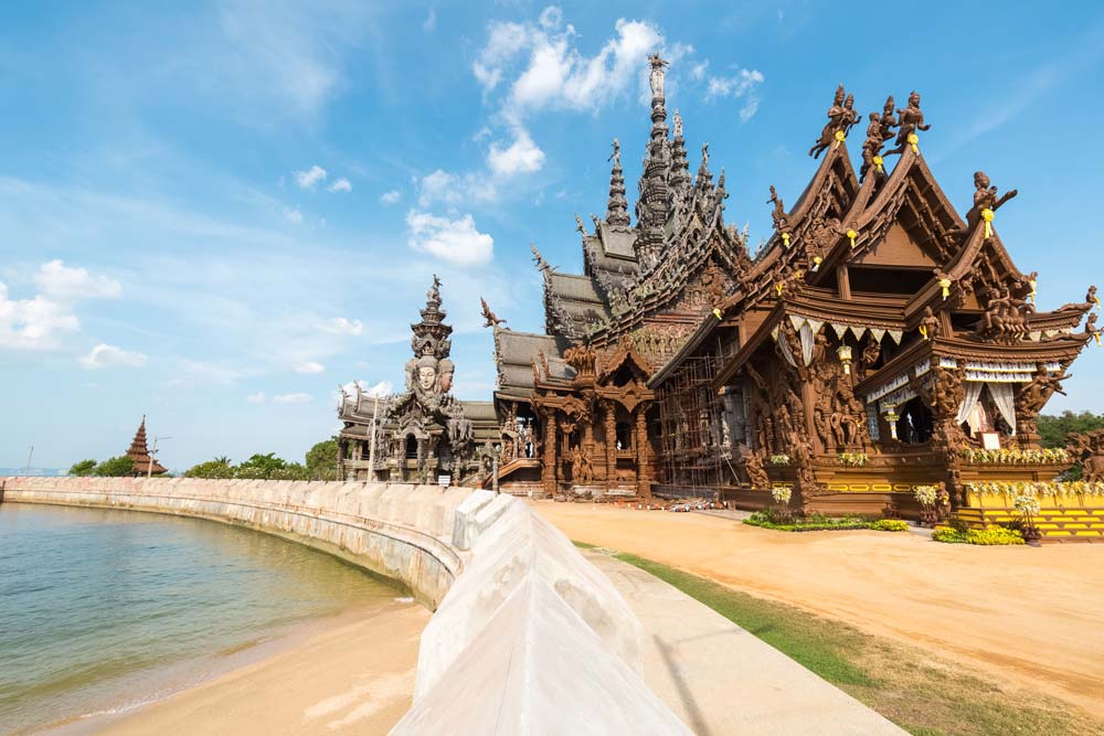 Sanctuary of Truth in Pattaya, Thailand is one of the best things to do in Pattaya 