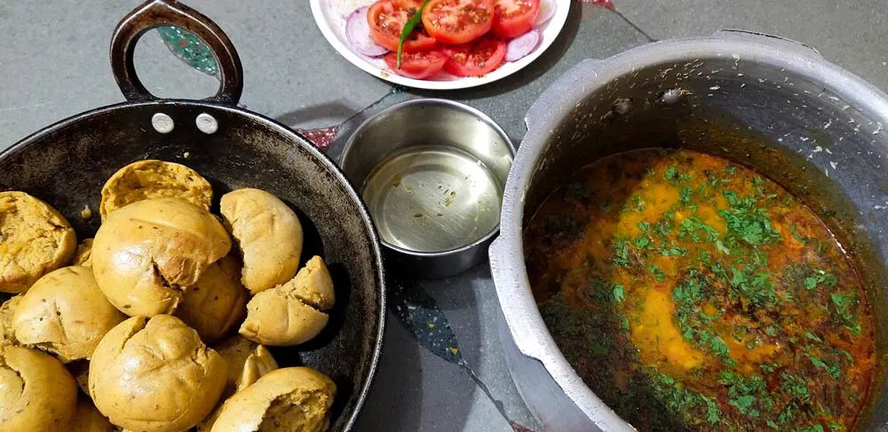 Dal Baati Churma - Rajasthani food