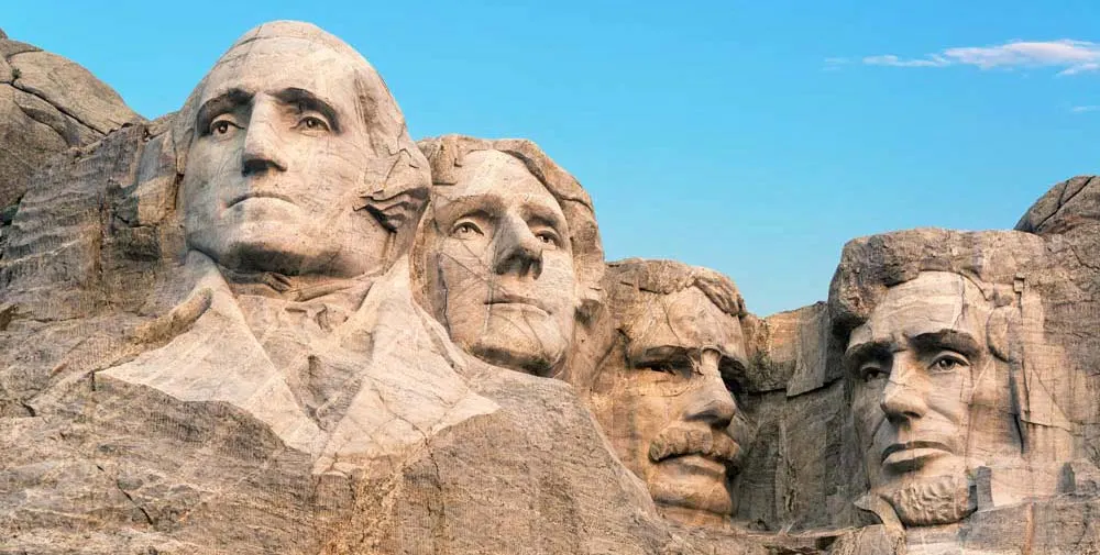 Mount Rushmore places to visit in America