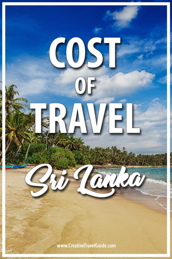 Sri Lanka trip cost
