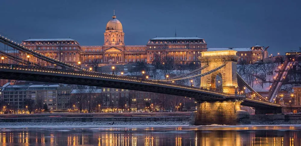 Chain Bridge is one of the top things to do in Budapest
