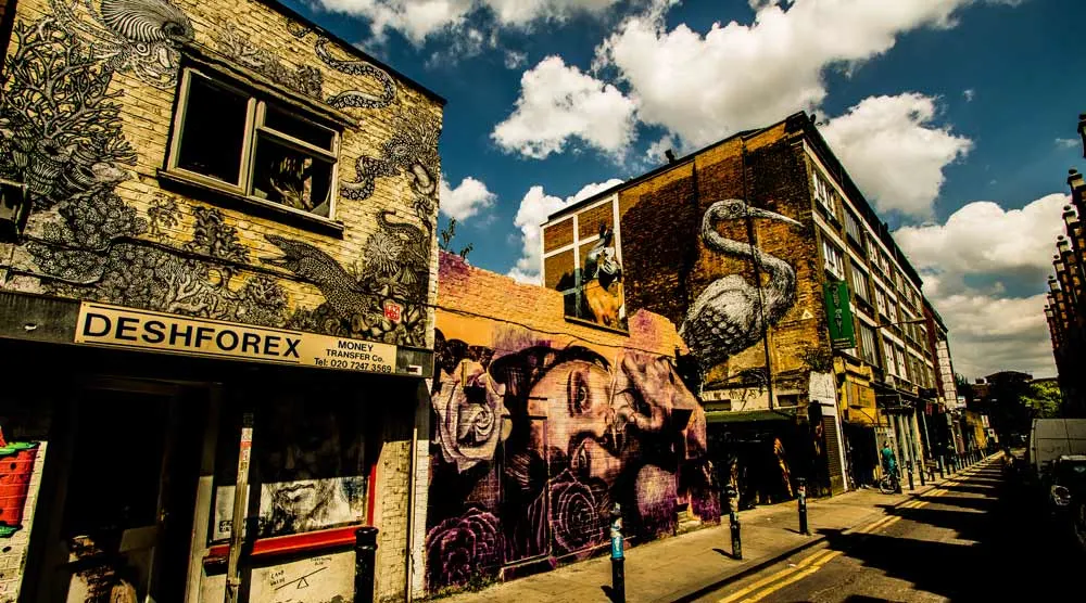 London best cities for street art