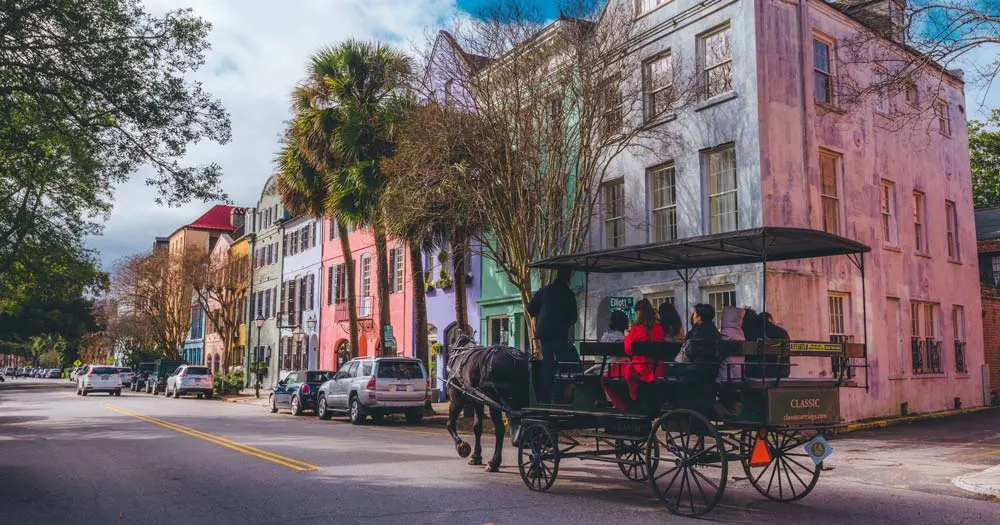 Charleston Romantic places in the usa