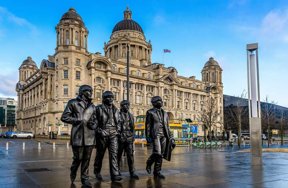 Liverpool places to go for a weekend away in england