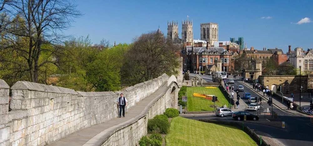 York places to go for a weekend away in england