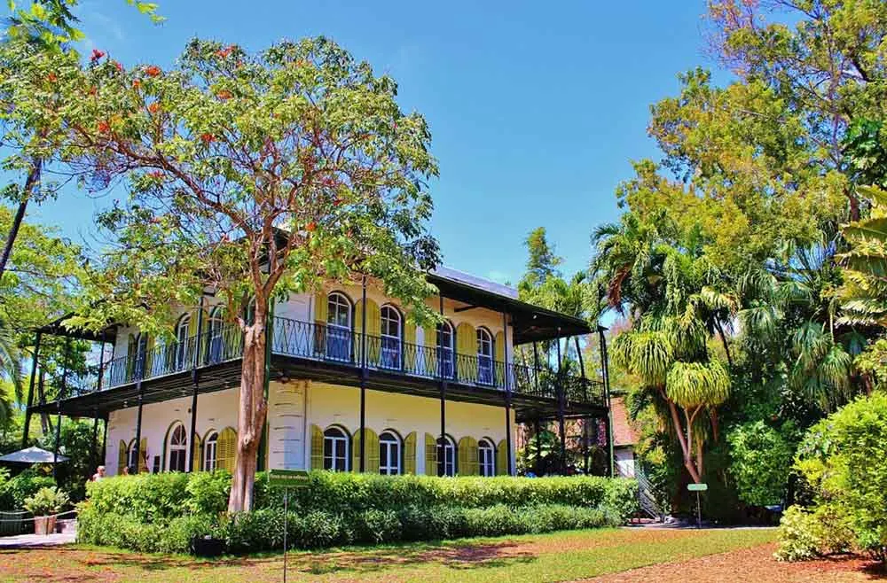 Hemingways house in Key West