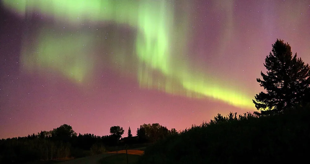 Edmonton, Alberta best northern lights in canada