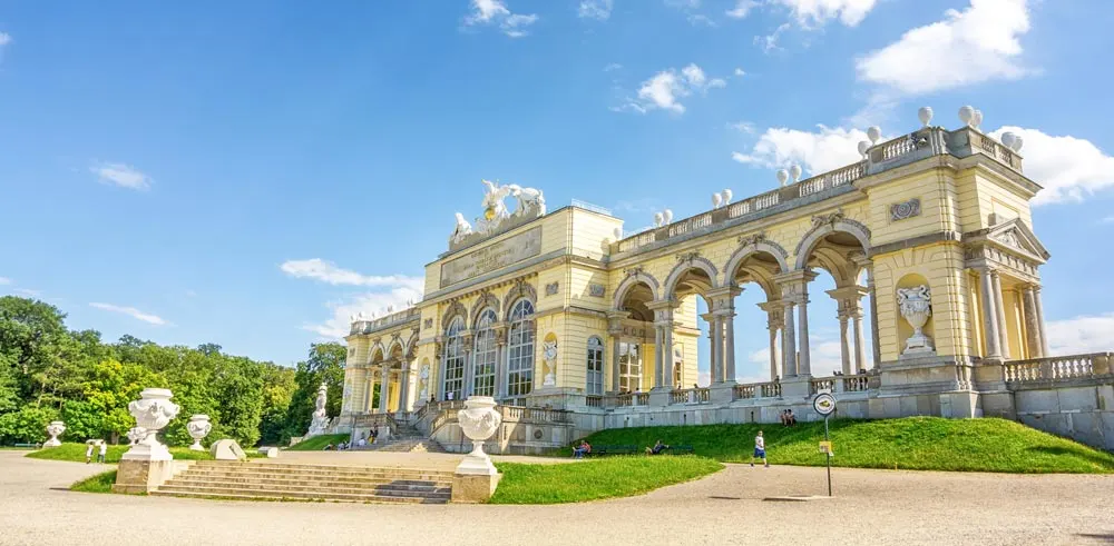 Vienna palace in Austria