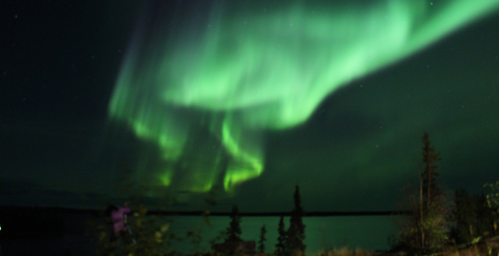 Northern lights in Canada