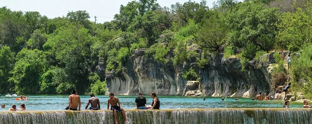 Blue Hole in Georgetown Texas