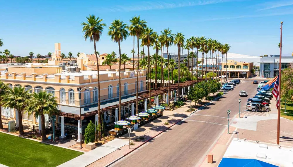 Downtown Chandler, a great area to see the things to do in Chandler Arizona