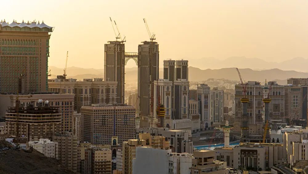 Skyline in Saudi Arabia