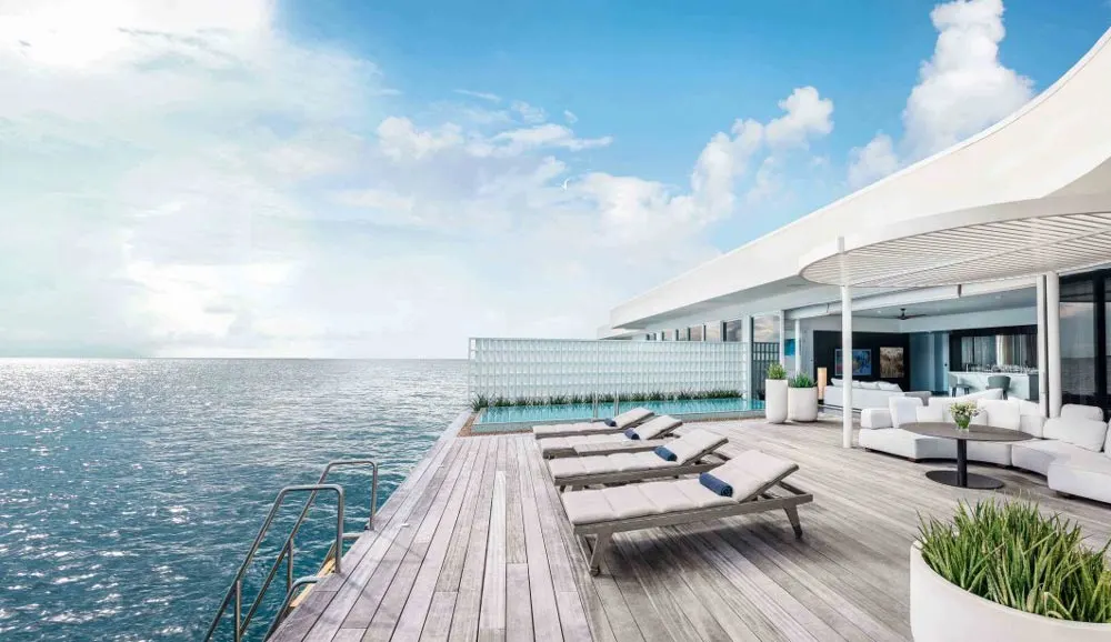 Conrad Maldives Rangali Island is a romantic luxury resort in the world