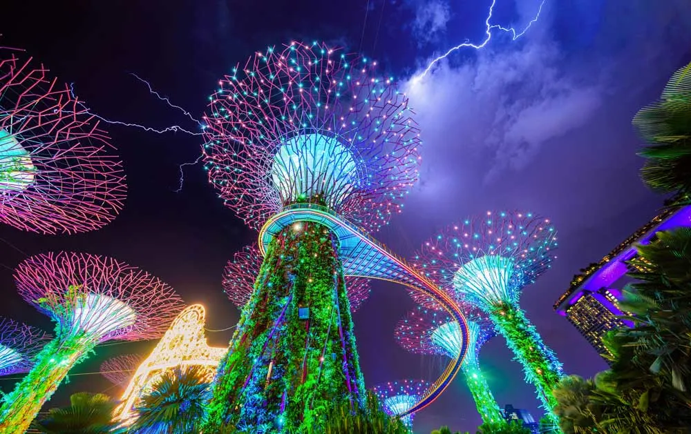 Gardens by the Bay is a great free thing to do in Singapore