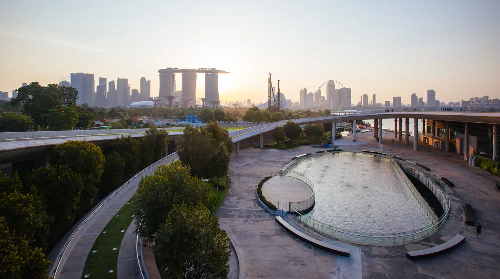 Marina Barrage is a free thing to do in Singapore