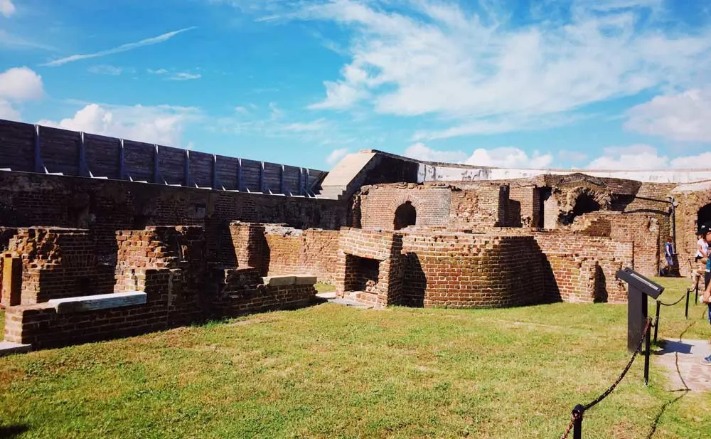 Sumter Fort in Charleston is one reason to visit Charleston SC