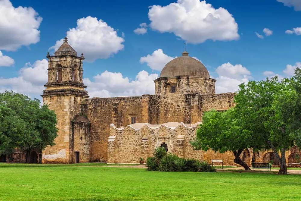 San Antonio Missions is a historic place to visit in San Antonio