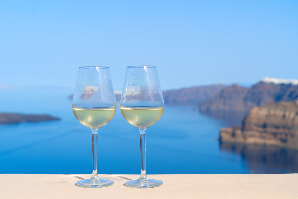 Local wines in Greece