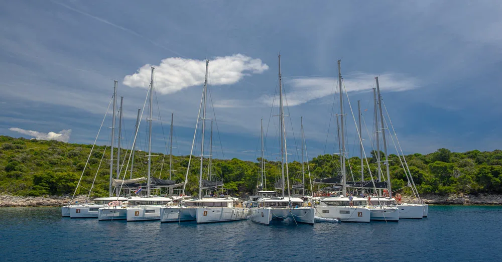 Catamaran charters in croatia