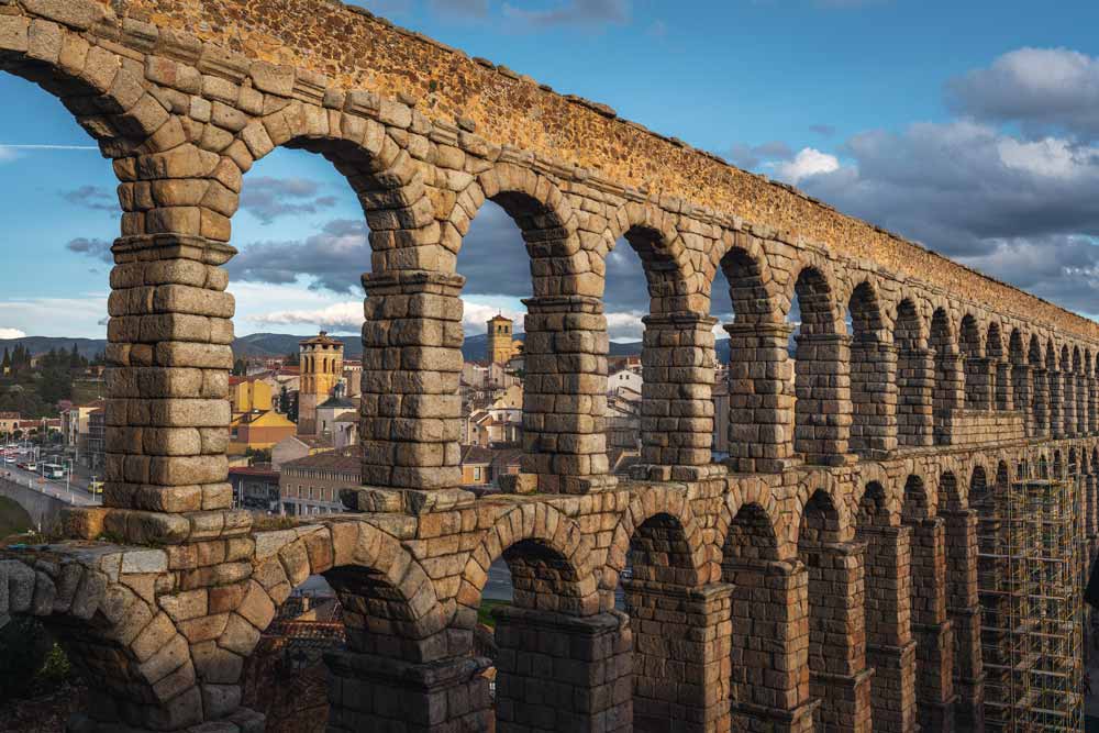 Roman Aqueduct in Segovia